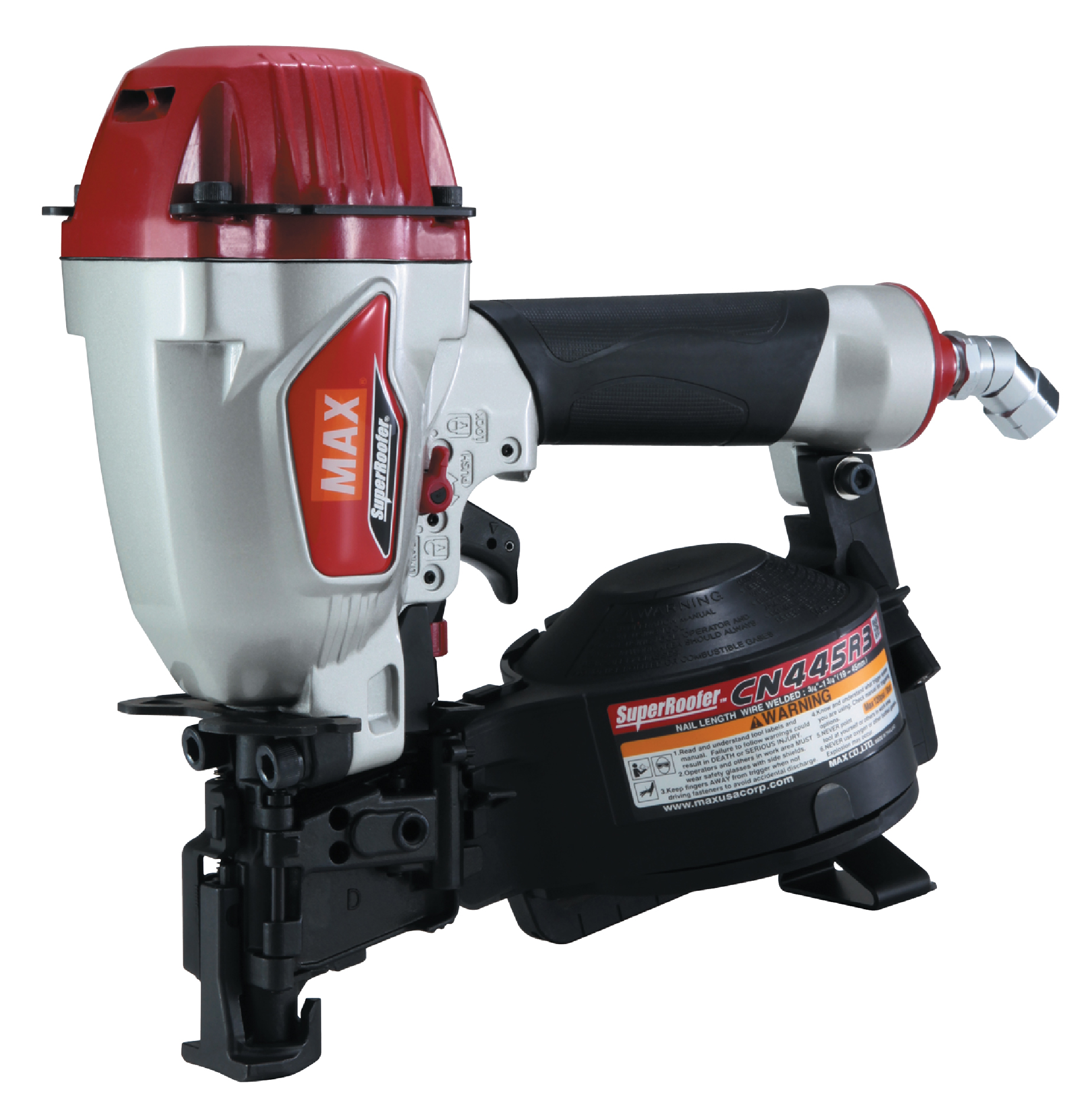 MAX ROOFING COIL NAILER 3/4" - 1-3/4", .120" COIL NAILS MAX ROOFING COIL NAILER 3/4" - 1-3/4", .120" COIL NAILS